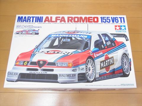 得価，定番 未組立 タミヤ マルティニ アルファロメオ155V6TI 1996年ITC 1/24 キット(GT)｜売買されたオークション情報、yahooの商品情報をアーカイブ公開 - オークファン GT