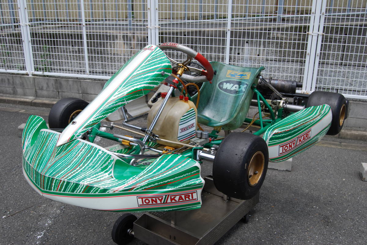  OTK TONY RACER401 KT100SC コンプリート 2015年フレーム シャフト50&phi; トニーカート(車体)｜売買されたオークション情報、yahooの商品情報をアーカイブ公開 - オークファン 車体