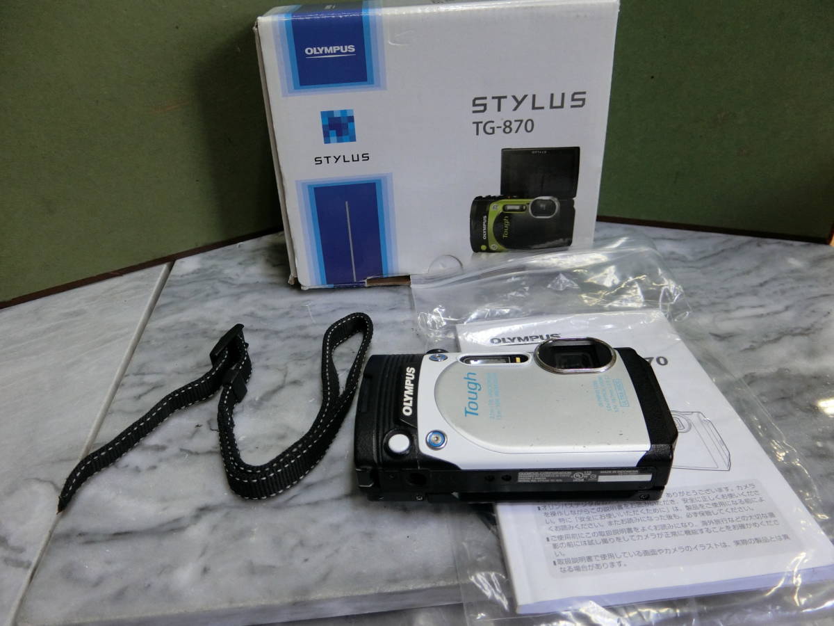 本物保証，品質保証 オリンパス/STYLUS/TG-870/防塵防水耐衝撃/タフ(オリンパス)｜売買されたオークション情報、yahooの商品情報をアーカイブ公開 - オークファン オリンパス
