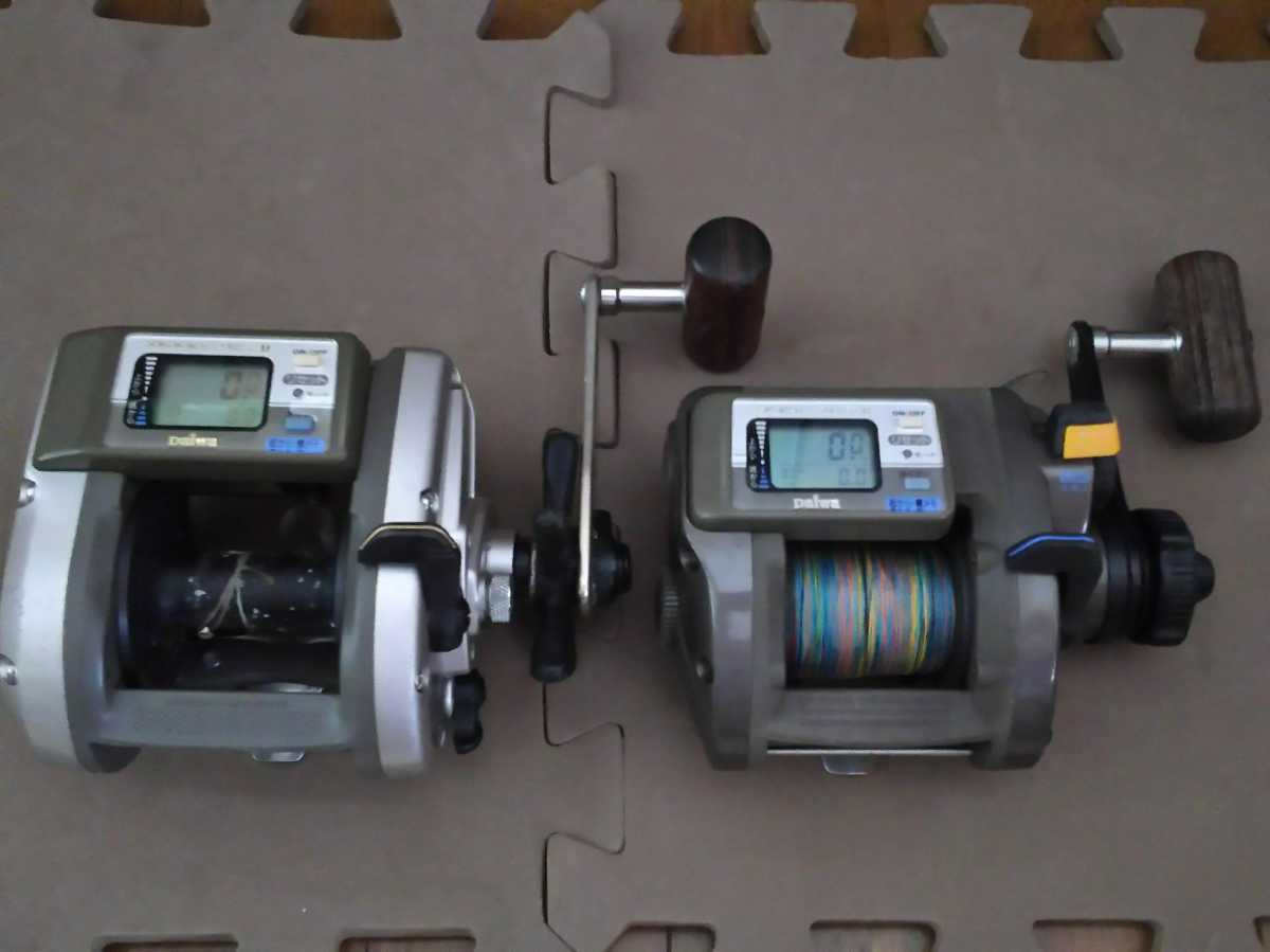 驚きの破格値，高品質 品 Daiwa デジタルカウンター付き手巻きリール2個セット スーパータナセンサー スーパータナセンサー2(ダイワ)｜売買されたオークション情報、yahooの商品情報をアーカイブ公開 - オークファ 手動