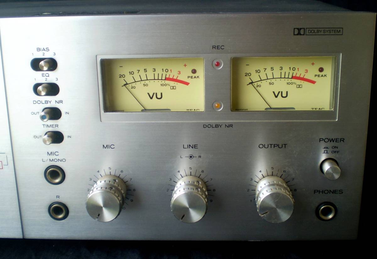 TEAC ティアック ステレオ カセット デッキ A-420 DOLBY