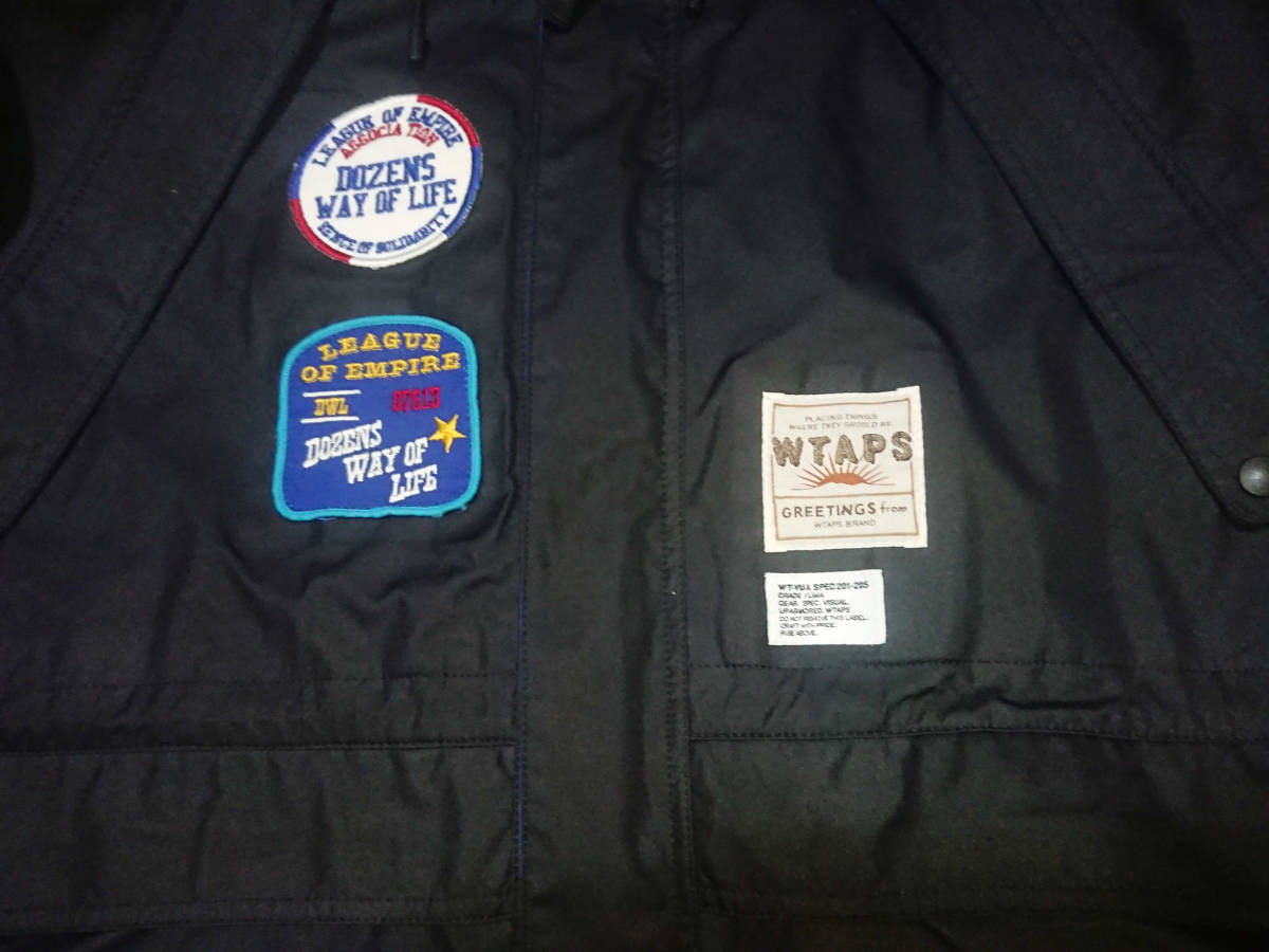 SHERPA - WTAPS メルカリ 着 希少 08AW 青 M マウンテンパーカー 木村 