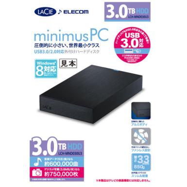 LaCie 外付けHDD 3TB LCH-MND030U3ジャンク動作未確認 LCH-MND030U3 LACIE 3TB LaCie 032動作OK HDD SMART正常 中古 3.5