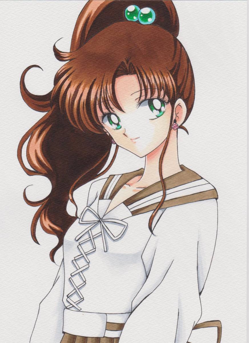同人手描きイラスト☆セーラームーン☆まこちゃん☆B5(手描きイラスト