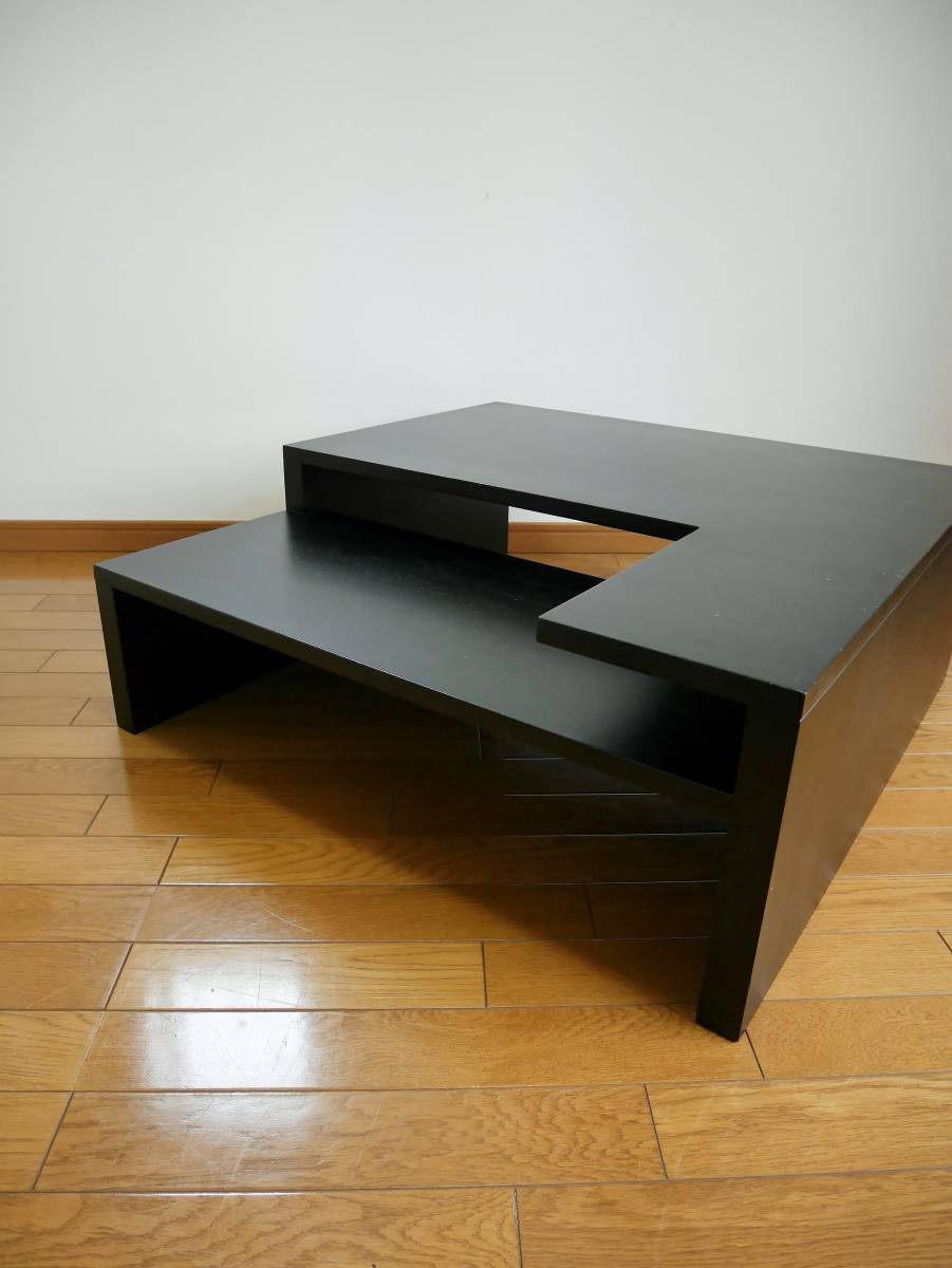 T8334☆展示品☆カッシーナIXC☆ワーフ☆WHARF☆センターテーブル Cassina ixc./カッシーナ・イクスシー/WHARF/ローテーブル#ブラック