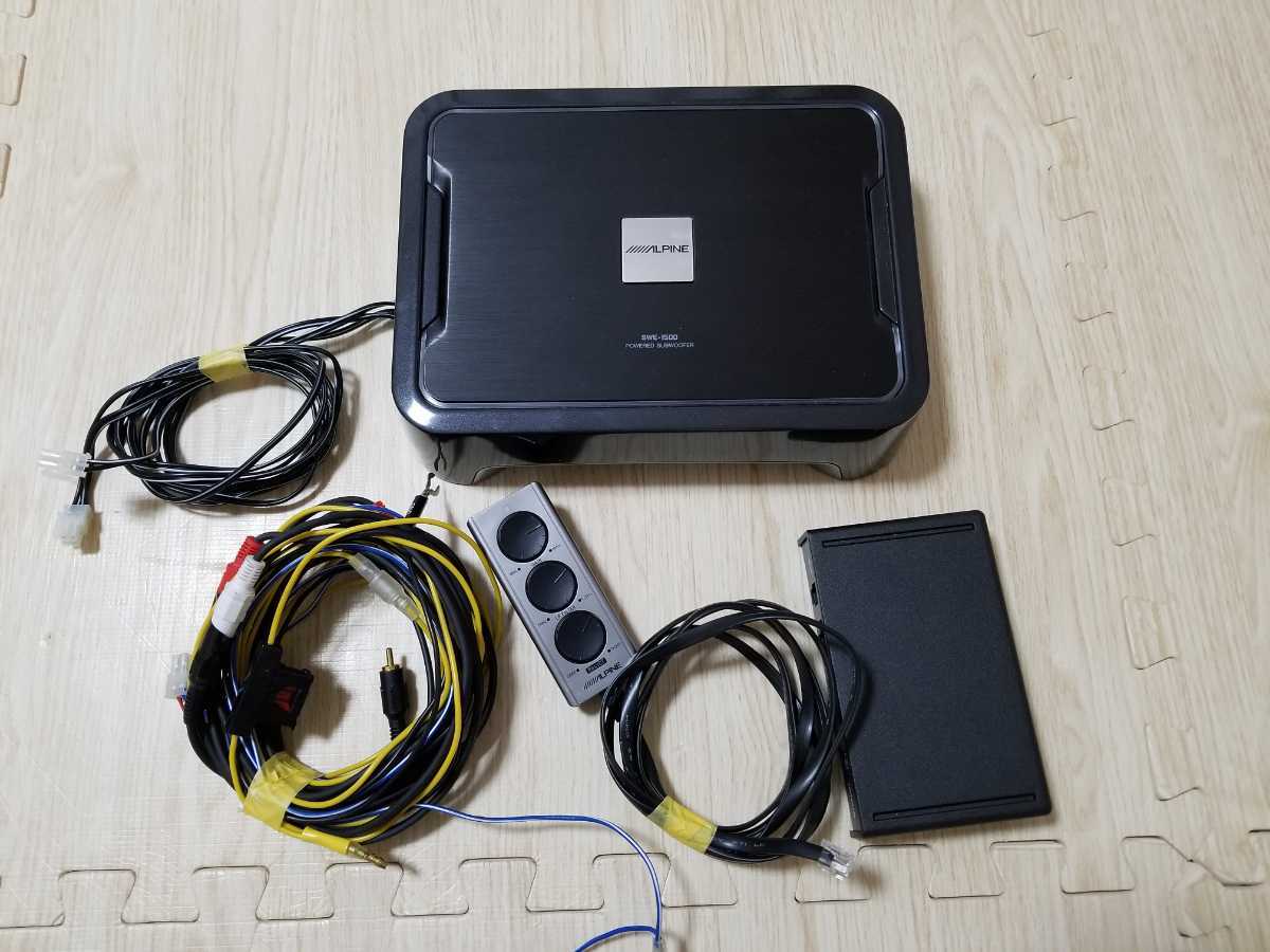 SWE-1500 ALPINE アルパイン サブウーハー 新品デットストック