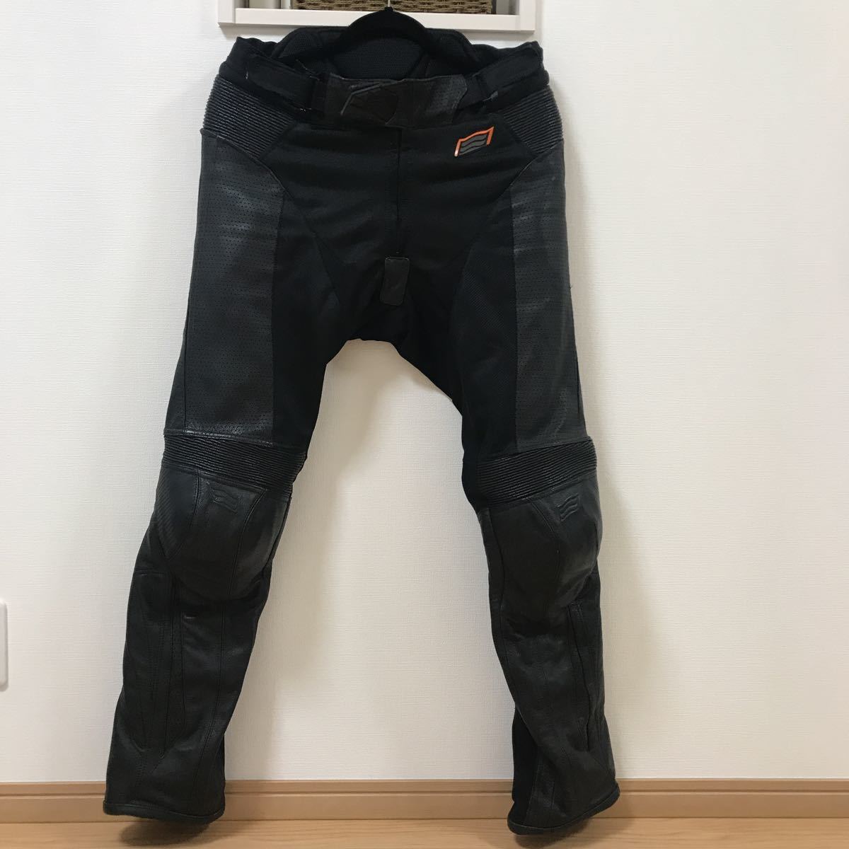 HYOD ヒョウドウ レザーパンツ パンチングレザーパンツ 黒 MW2サイズ