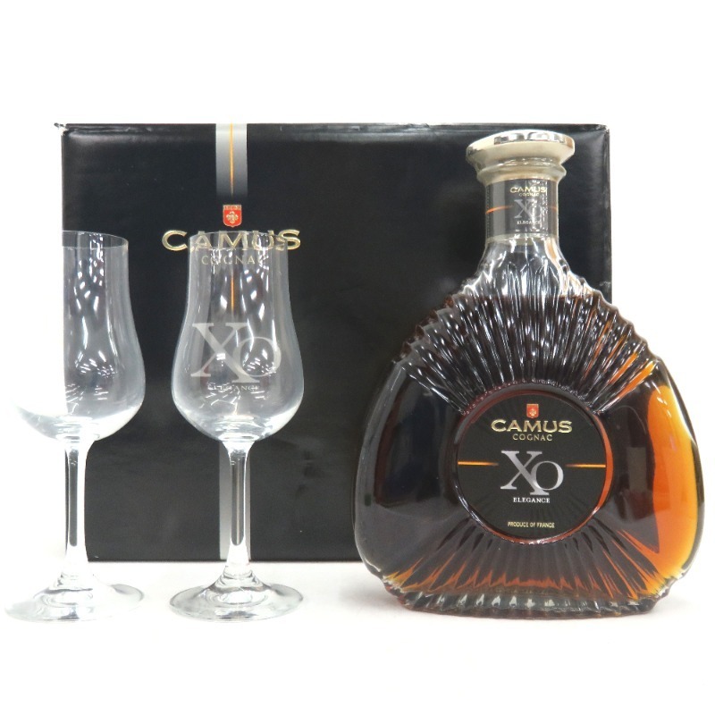 【正規品，限定SALE】 カミュ XO エレガンス グラスセット 700ml 箱付(カミュ)｜売買されたオークション情報、yahooの商品情報をアーカイブ公開 - オークファン コニャック