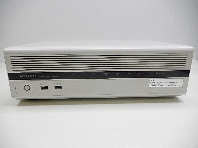 ☆ MITSUBISHI 三菱 防犯カメラNC-3000 + レコーダーNR-3500 ☆ NC