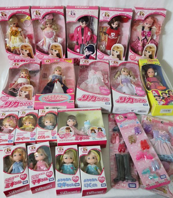 リカちゃん ドール 人形 未開封 まとめ売り カスタム 未 未使用 (新品 