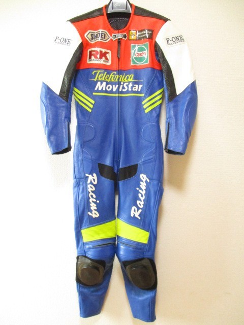 F-ONE レーシングスーツ MFJ 革ツナギ 3L エフワン RACING 258-24⁄F 