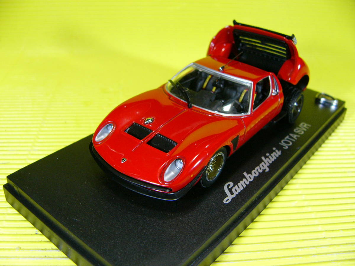 1⁄43 京商 SVR ランボルギーニ イオタ Lamborghini Jota 1／43 JOTA