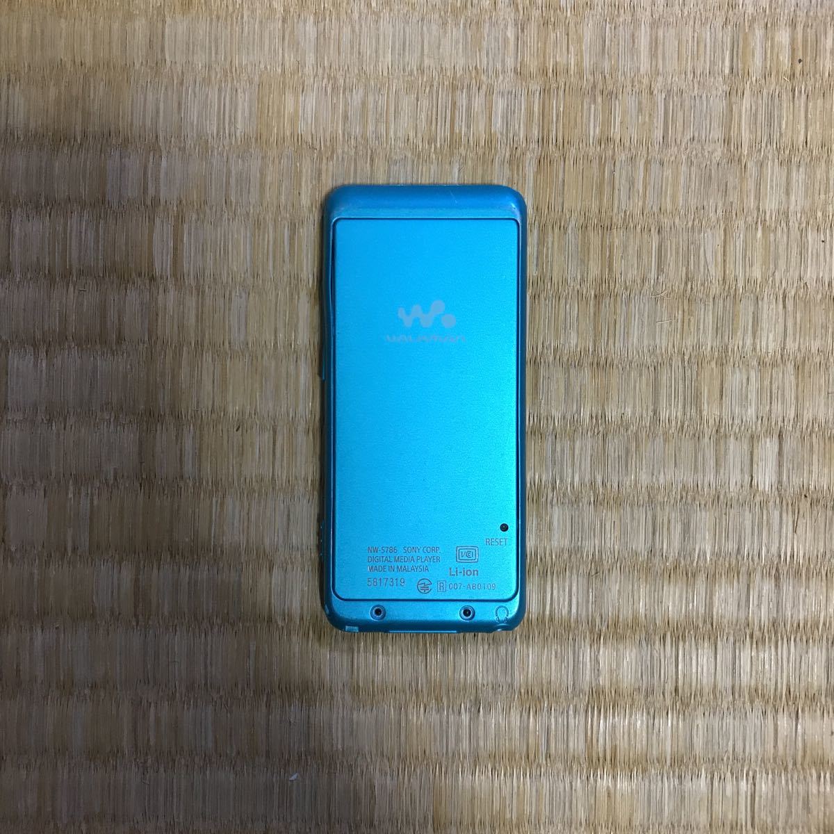 SONY ウォークマン Sシリーズ 青 NW-S786ウォークマン | 32GB WALKMAN
