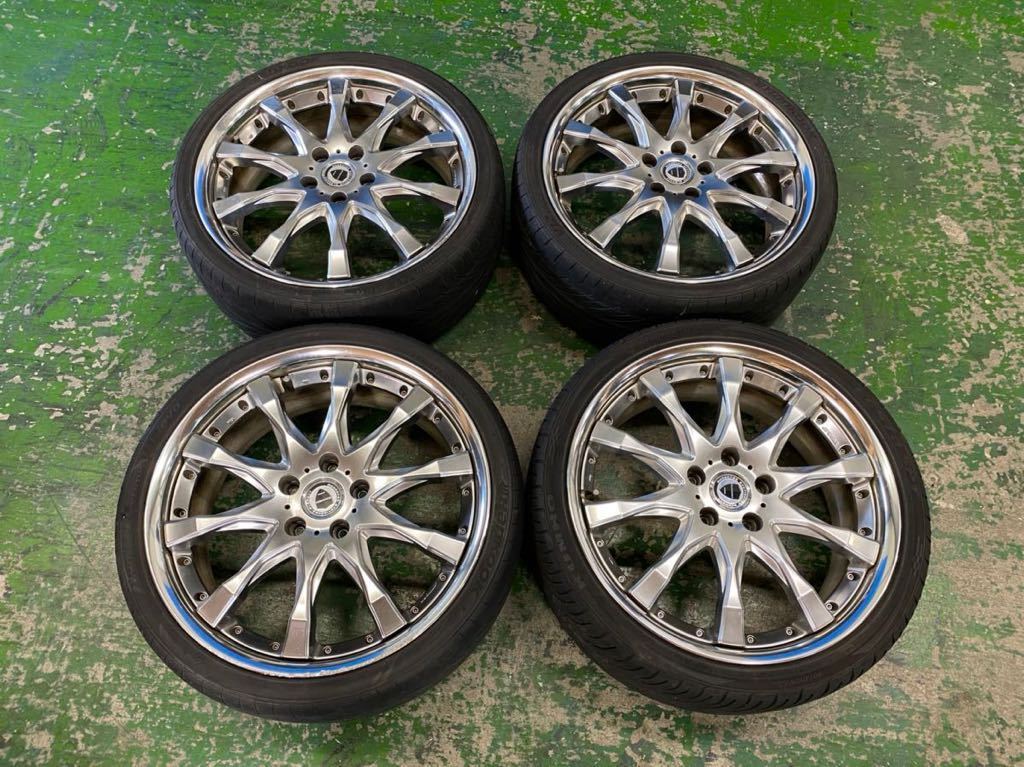 【格安，大人気】 ワーク SW2 19インチ ホイール 4本 225/35ZR19 シルバー PCD114.3 5H j16(ラジアルタイヤ)｜売買されたオークション情報、yahooの商品情報をアーカイブ公開 - オークファン 5穴