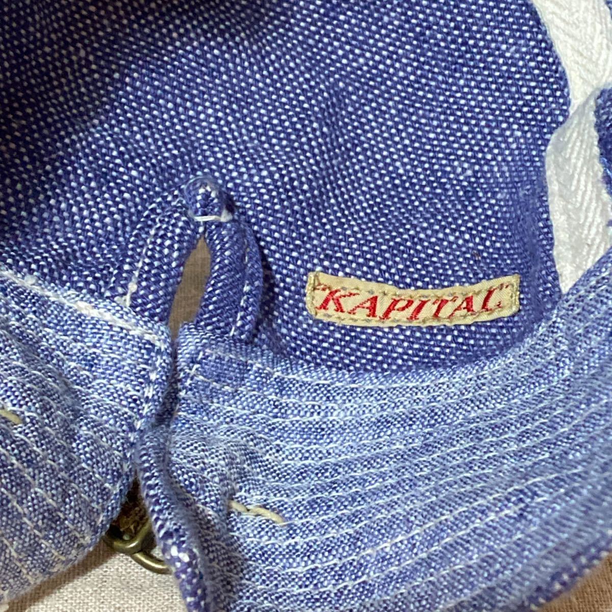 KAPITAL 老人と海 デニム キャップ キャピタル 帽子