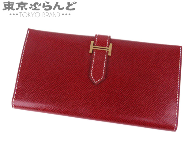 101449791 エルメス HERMES ベアン クラシック 二つ折り長財布 リセ 101449791 エルメス HERMES ベアン クラシック 二つ折り長財布 リセ