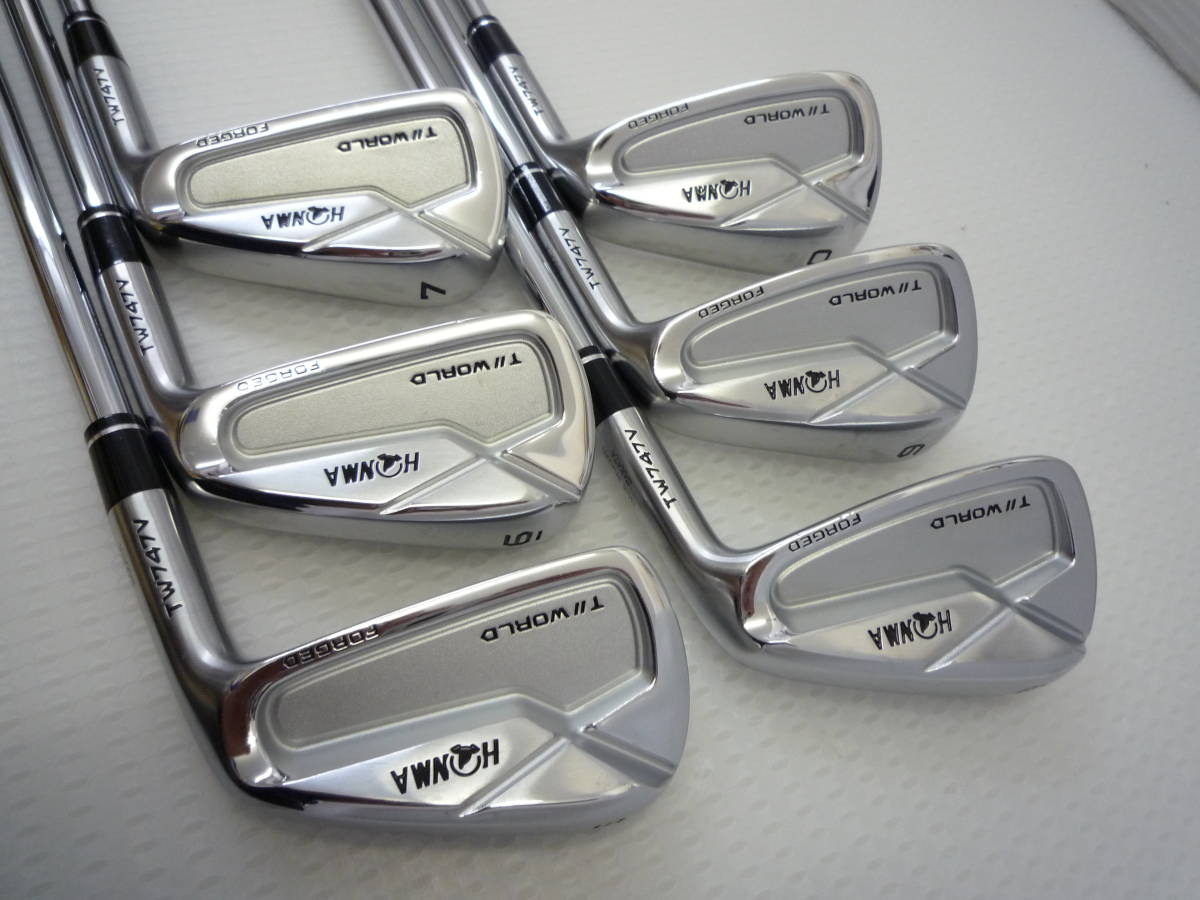  本間ゴルフ TOUR WORLD TW747V AMT TOUR WHITE S200 5-P 6本セット 7677(ホンマ)｜売買されたオークション情報、yahooの商品情報をアーカイブ公開 - オークファン 男性右きき用