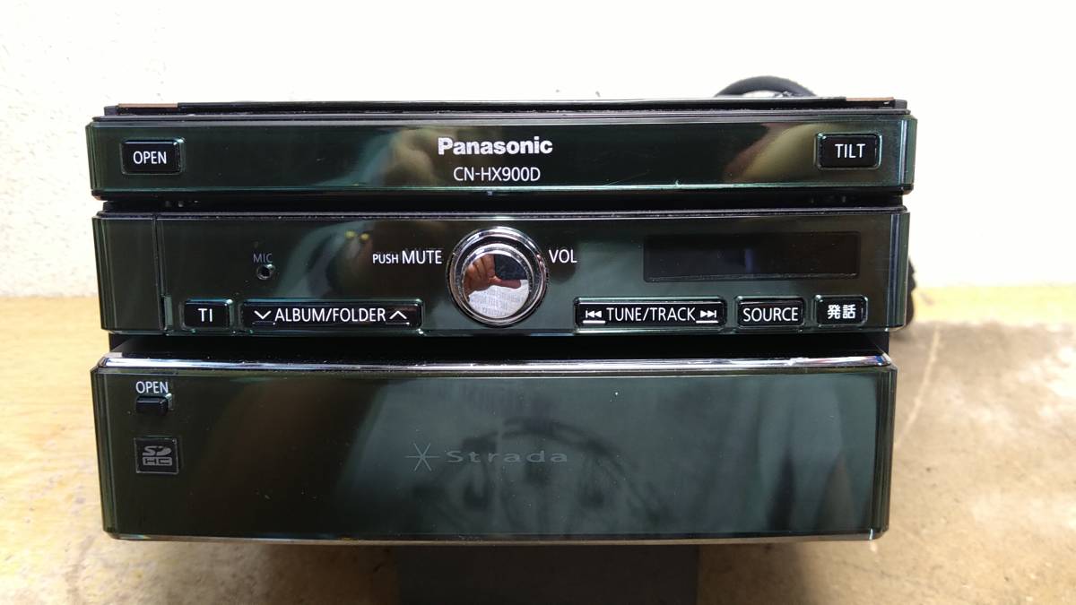 パナソニック Panasonic CN-HX900D HDDナビ ストラーダ - フルセグ HDD 