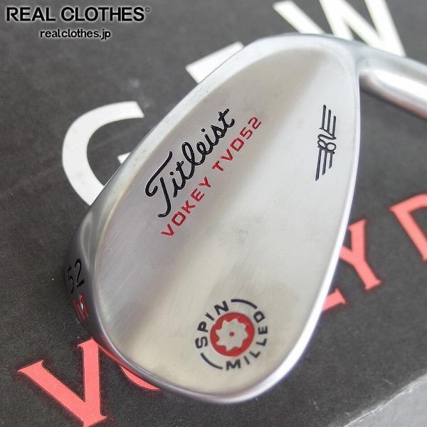 大人気，お得 Titleist/タイトリスト BV/ボーケイ TVD52 ウェッジ 52&deg;/M ダイナミックゴールド S200/元箱付き 同梱&times;/D4X(タイトリスト)｜売買されたオークション情報、yahooの商品情報をアーカイブ公開 - オ 男性右きき用