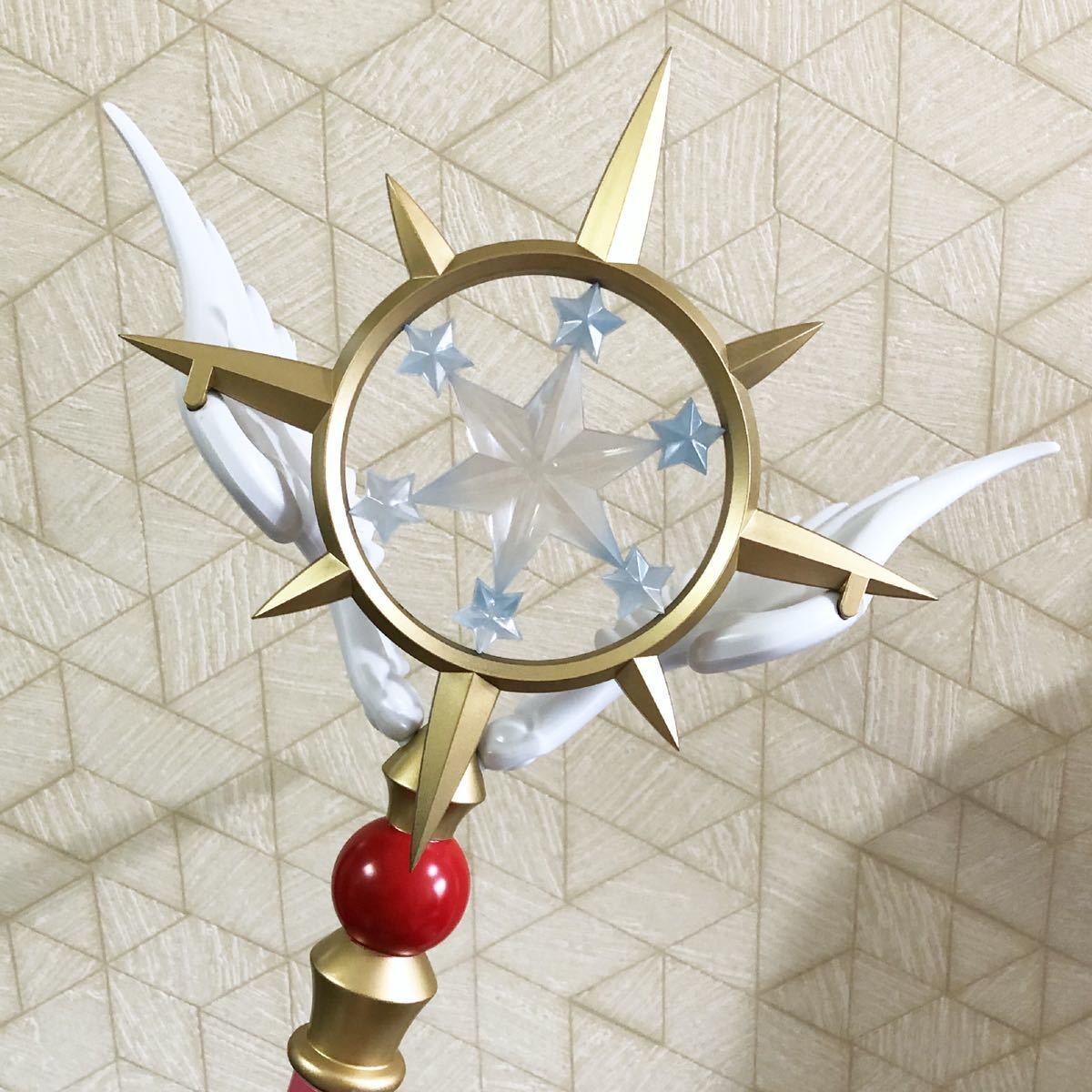 ろむ リンク カードキャプターさくら cosplay 道具杖100CM コスプレ さくら 杖 ろむ リンク カードキャプターさくら cosplay 道具