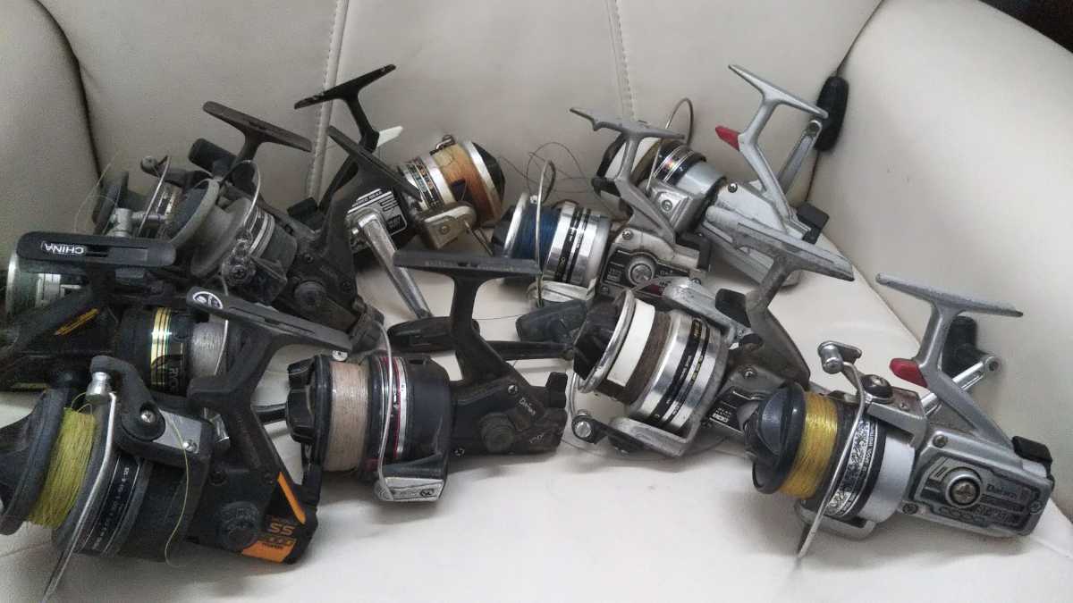 爆買い，送料無料 スピニングリール リール 11点 まとめ SHIMANO Daiwa Z-01 SPORTLINE3000 2000 ST-850 FT-3000 SS3000 CARBO SPRINTER 他 釣具(シマノ)｜売買されたオークション情報、yahooの商品情報をアーカイブ公開 - オークファ シマノ