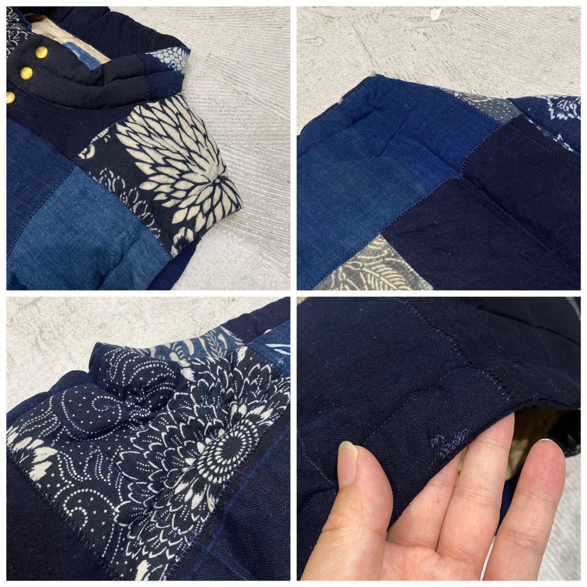 visvim ICT DOWN MUFFLER KOFU Indigo 小物 visvim ICT DOWN MUFFLER