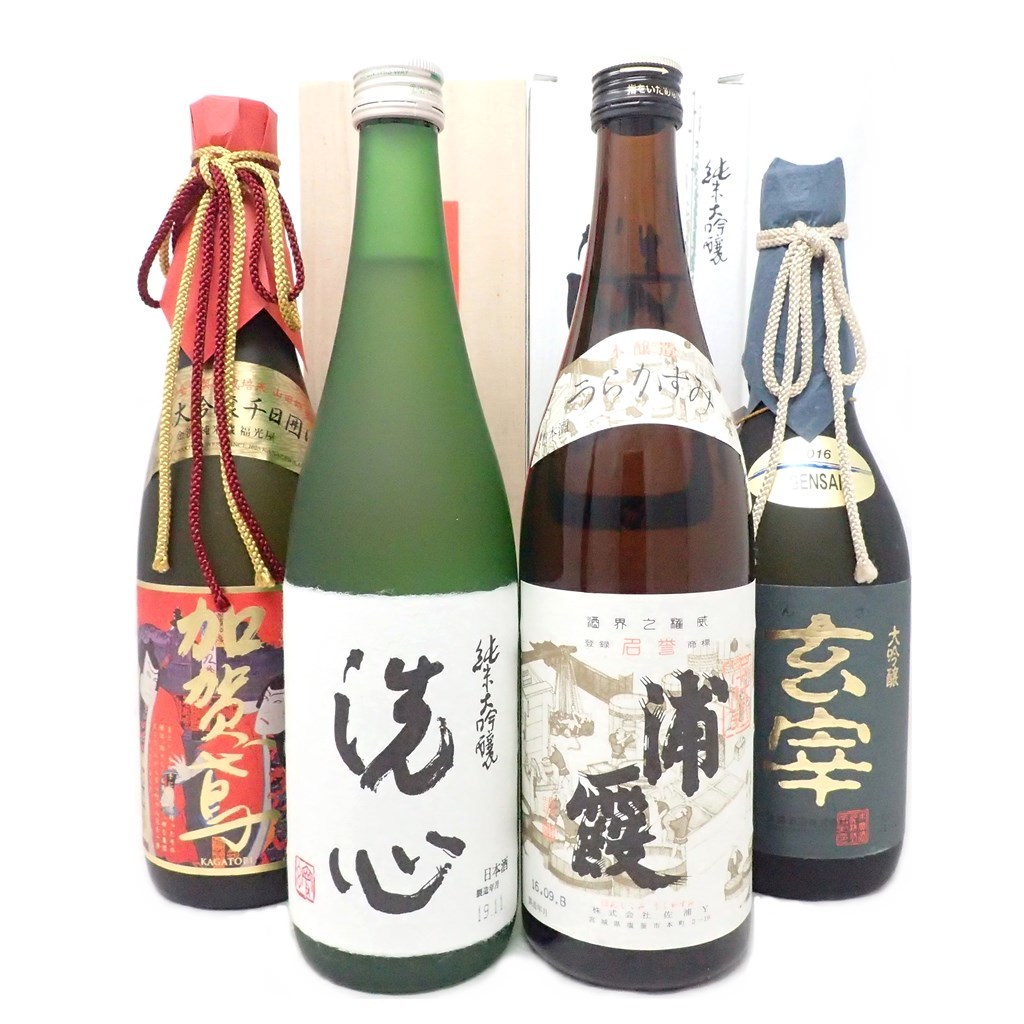 純米大吟醸 洗心 - 1800ml 720ml ⁄ : 夢の香 (せんしん) 化粧箱入