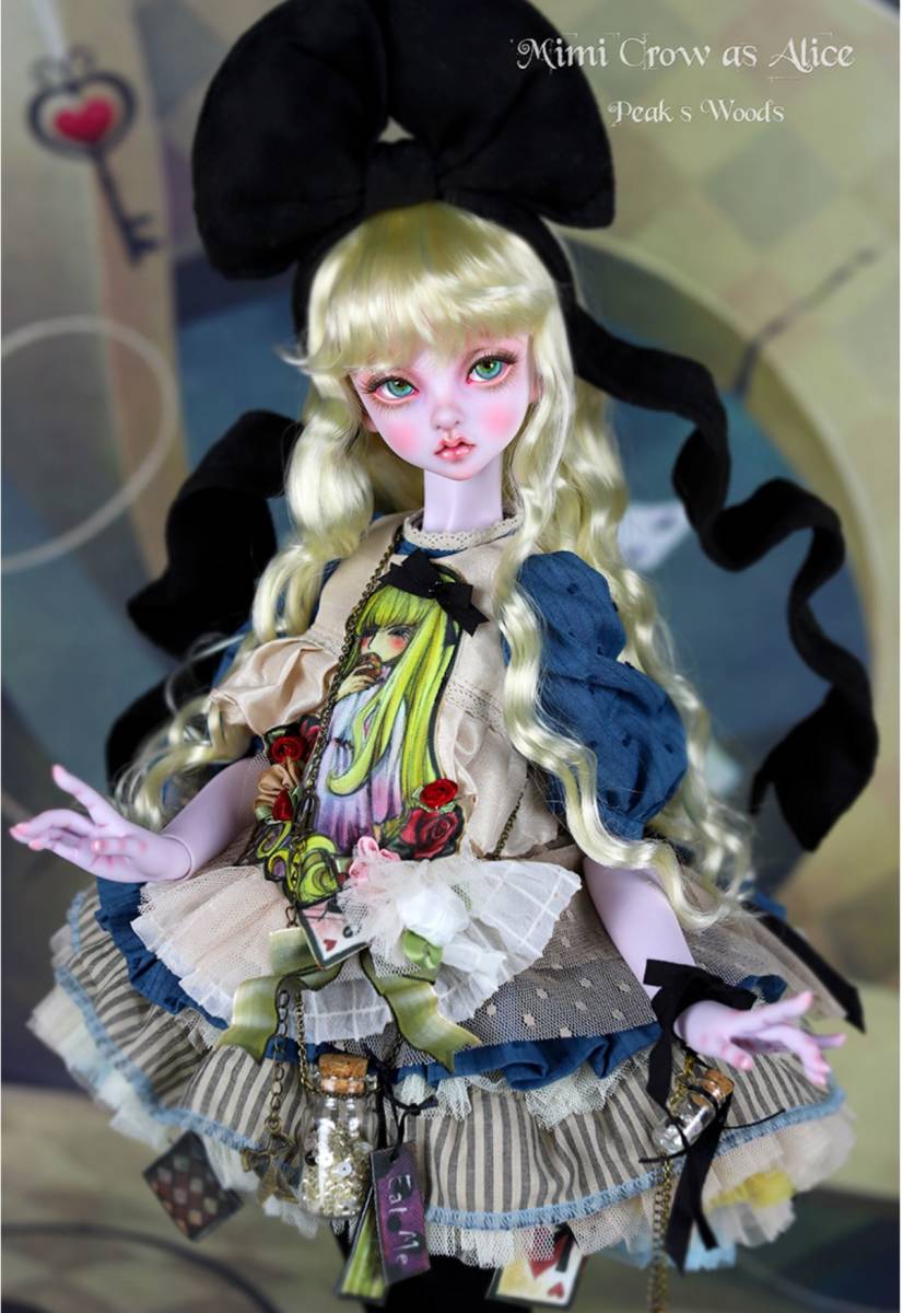 SDGr女子 SD13少女 互換あり 未使用品 Limited Peak's Woods FOC Alice Outfit_Alice in Funderfulland 数量限定衣装セット