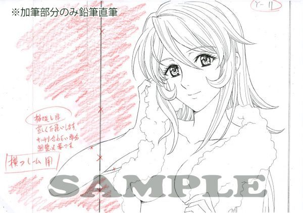 かわらじま晃】GEN画工房「宇宙戦艦ヤマト/森雪4」【玄色館】(手描き