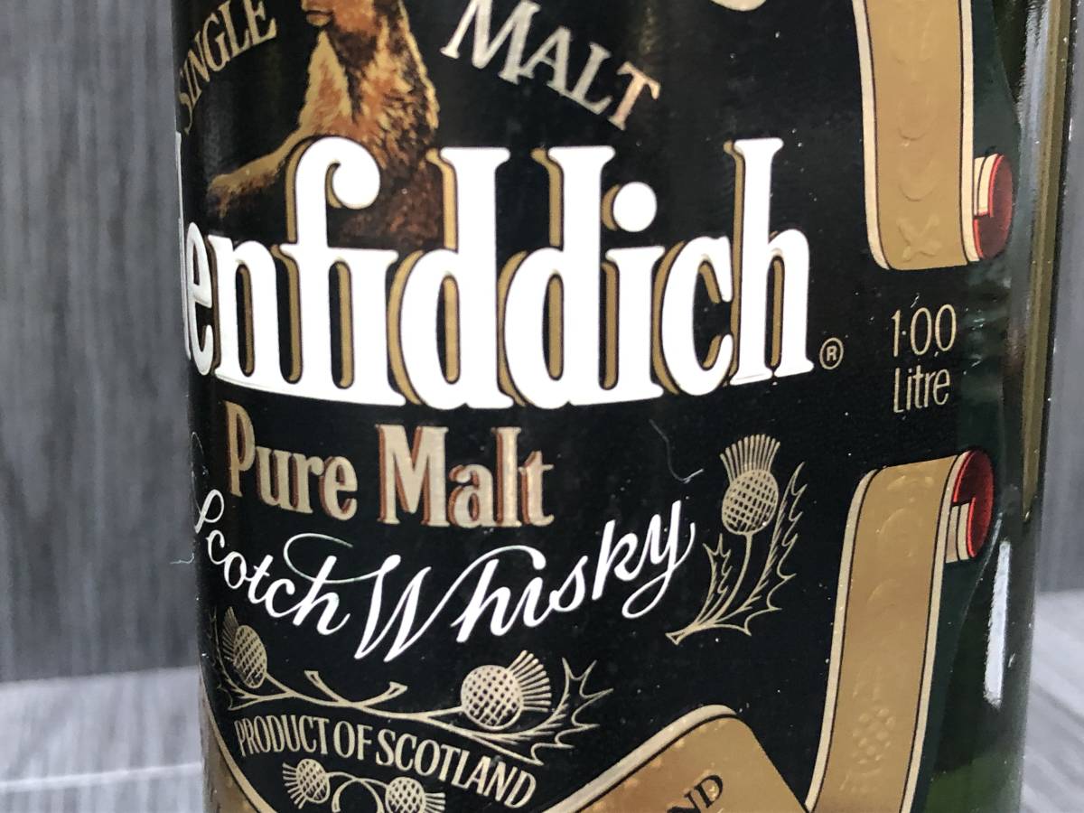 スコッチ5本Glenfiddich グレンフィディック ピュアモルト 特級 750ml