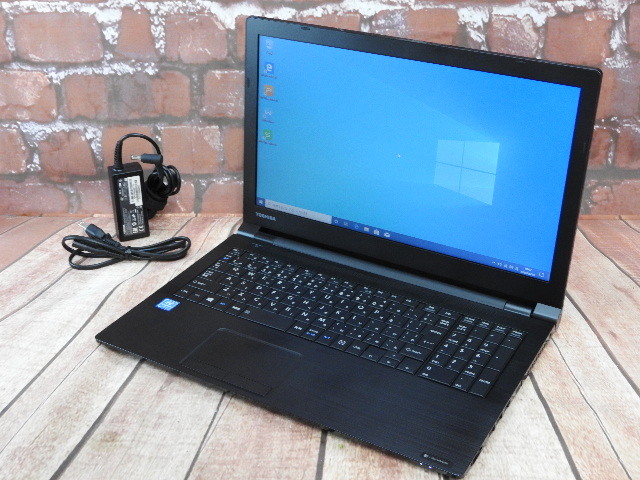 Aランク 東芝 dynabook B45/B 第6世代 Celeron SSD128換装　15インチノート Windows10 dynabook B45&frasl;B 東芝 TOSHIBA ①▽TOSHIBA(東芝) Dual-Core(