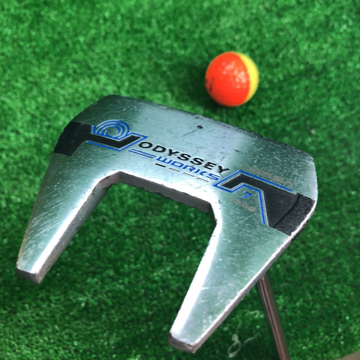 お買い得，100%新品 PT-169 オデッセイ ODYSSEY WORKS VERSA パター 7 350g 全国(オデッセイ)｜売買されたオークション情報、yahooの商品情報をアーカイブ公開 - オークファン 男性右きき用
