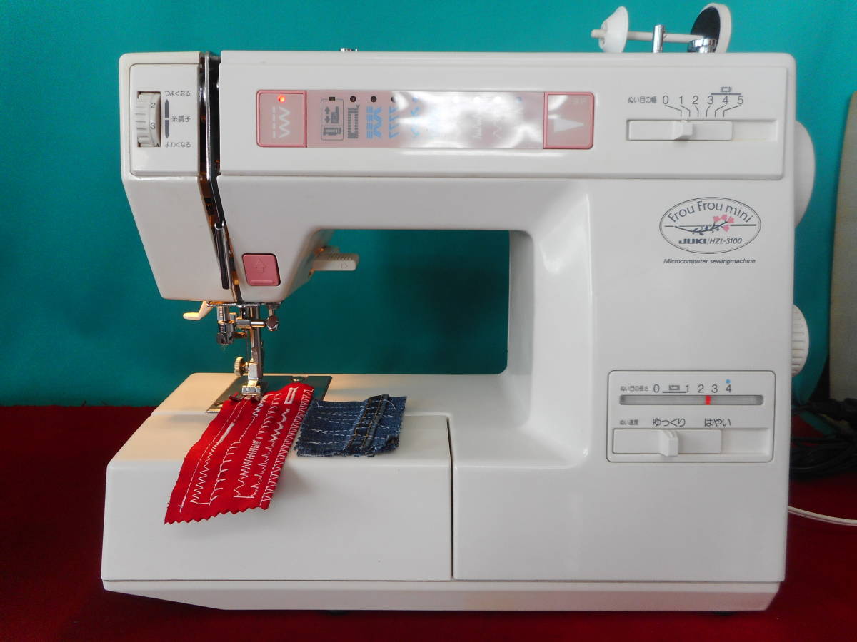 専門店より JUKI HZL－3100 Frou Frou mini 日本製 美品