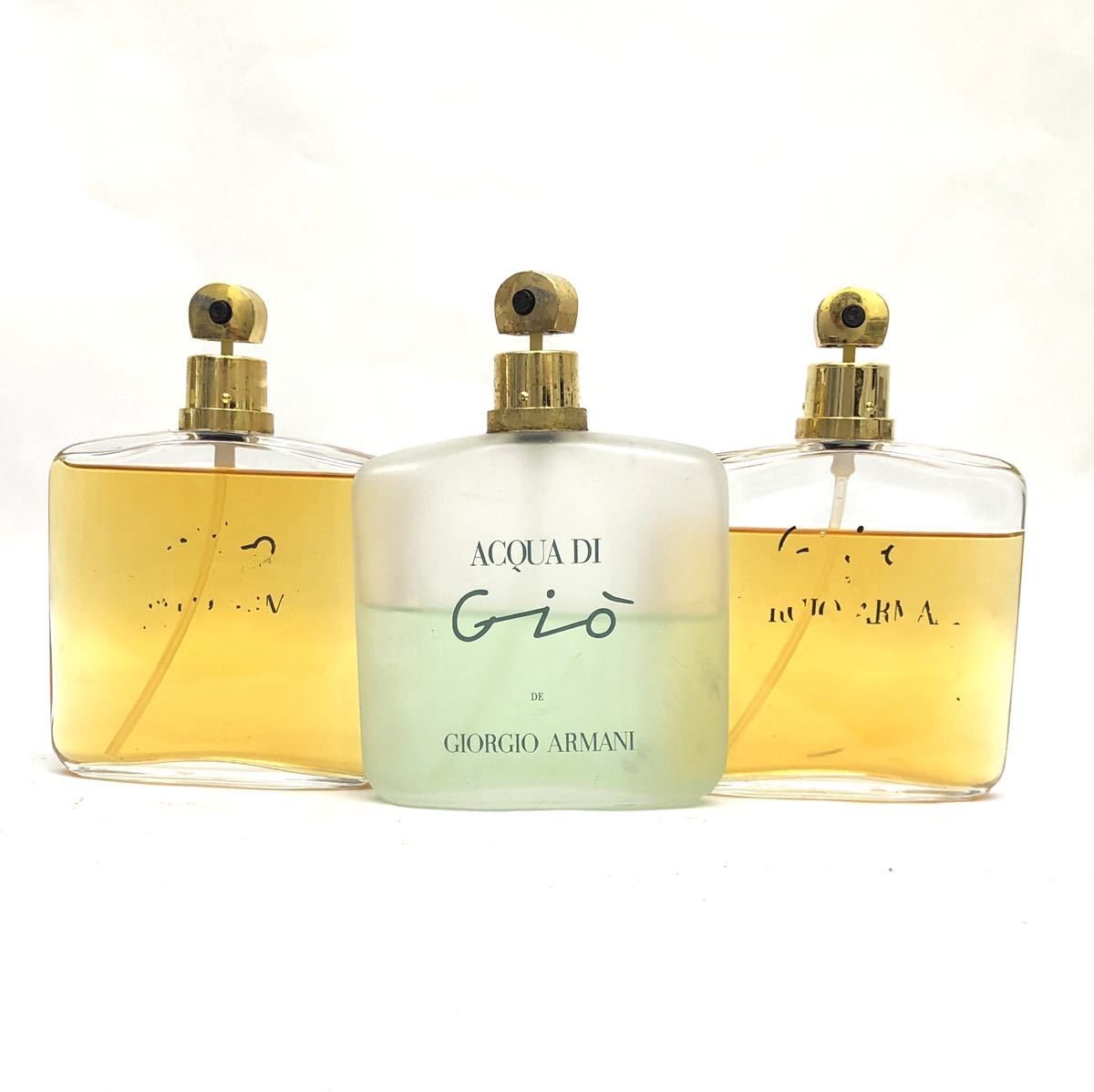 【大容量100mlほぼ未使用】ジョルジオアルマーニ GIO オードパルファム GIORGIO ARMANI 香水 Gio オードパルファム 100ml 3本 6割以上