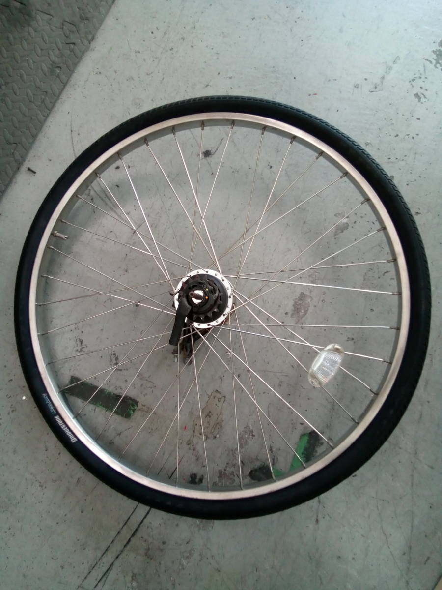 お得，大得価 BRIDGESTONE ブリヂストン ステンレス リアホイール 品 44(電動アシスト自転車)｜売買されたオークション情報、yahooの商品情報をアーカイブ公開 - オークファン 電動アシスト自転車