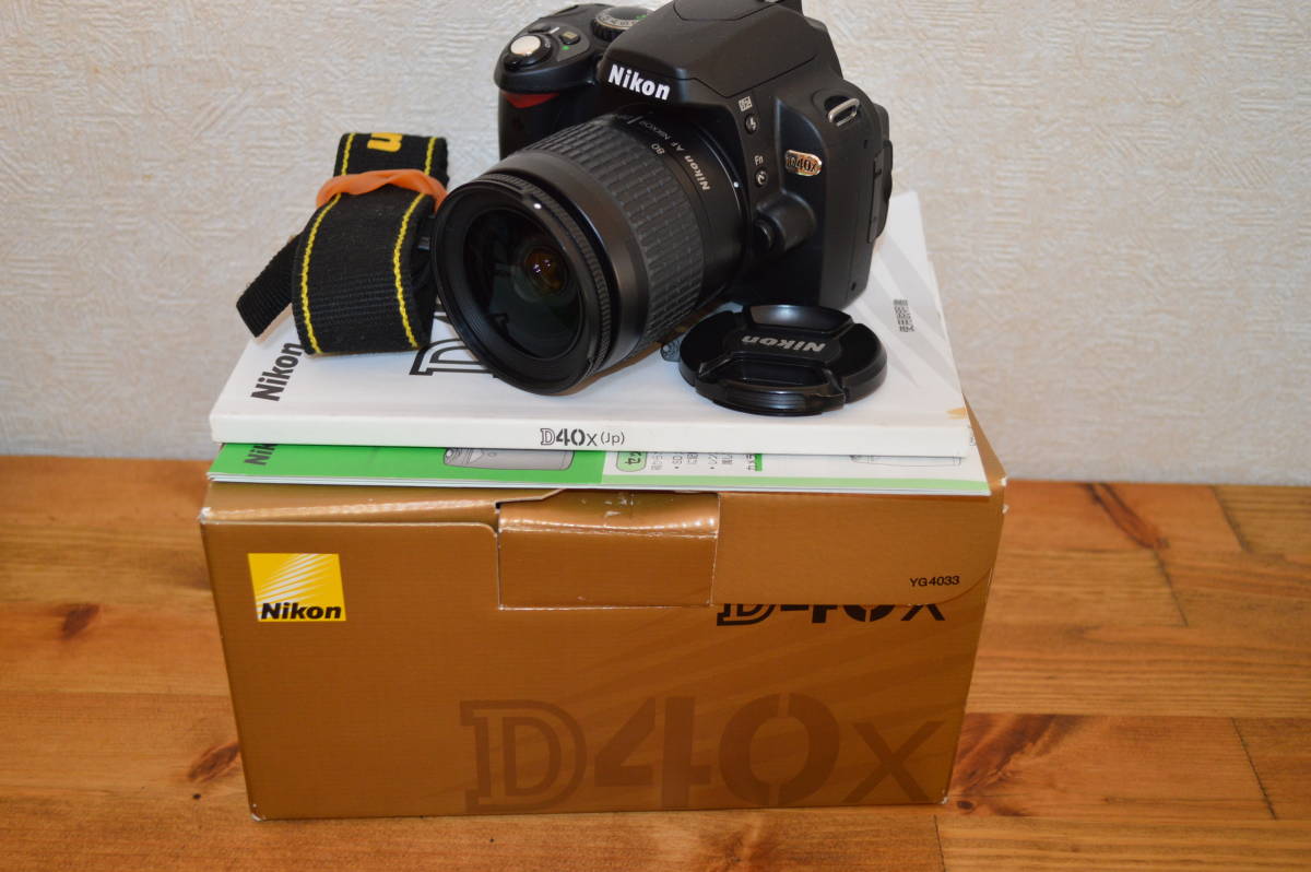 Nikon D40X ニコン D40 SCENE（ワンシーン） デジタル一眼レフカメラ 