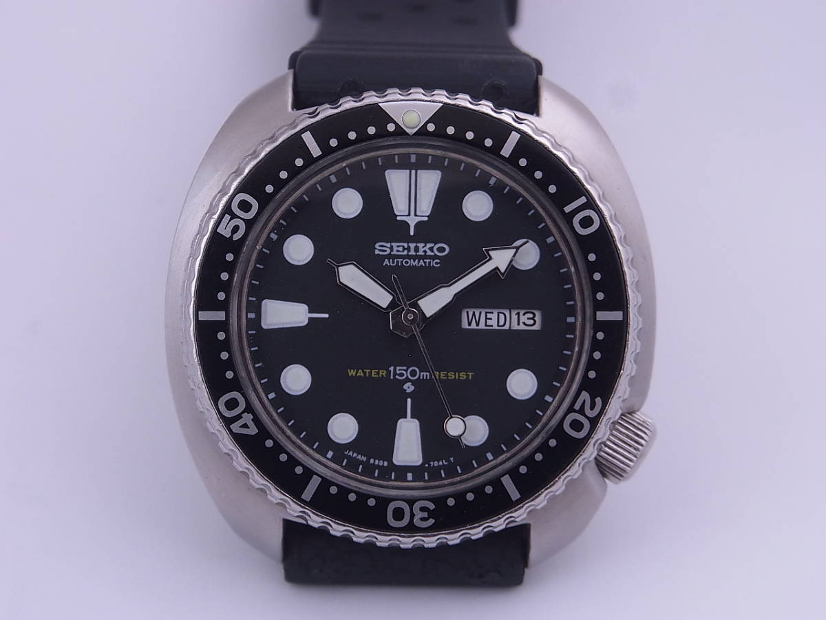 ○セイコー SEIKO サードダイバー 6309-7040 EY カレンダー ローマ英語 