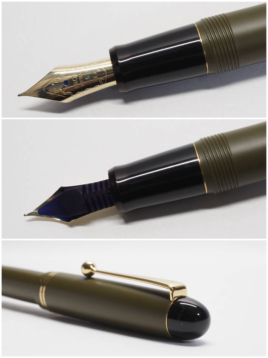パイロット シルバーン 鶴 PILOT 18K 万年筆 0 （中字） silvern 極細
