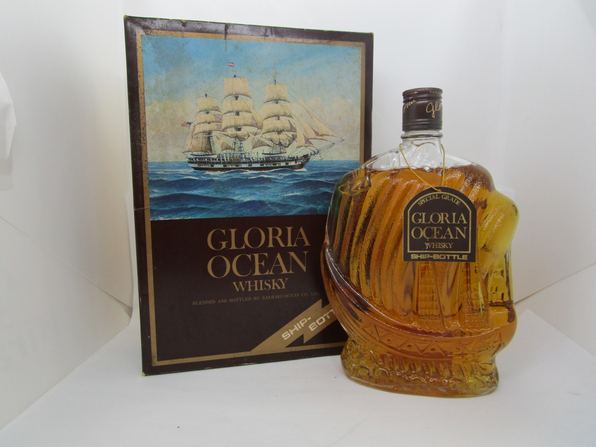 三楽オーシャン グロリアオーシャン ウイスキー シップボトル GLORIA