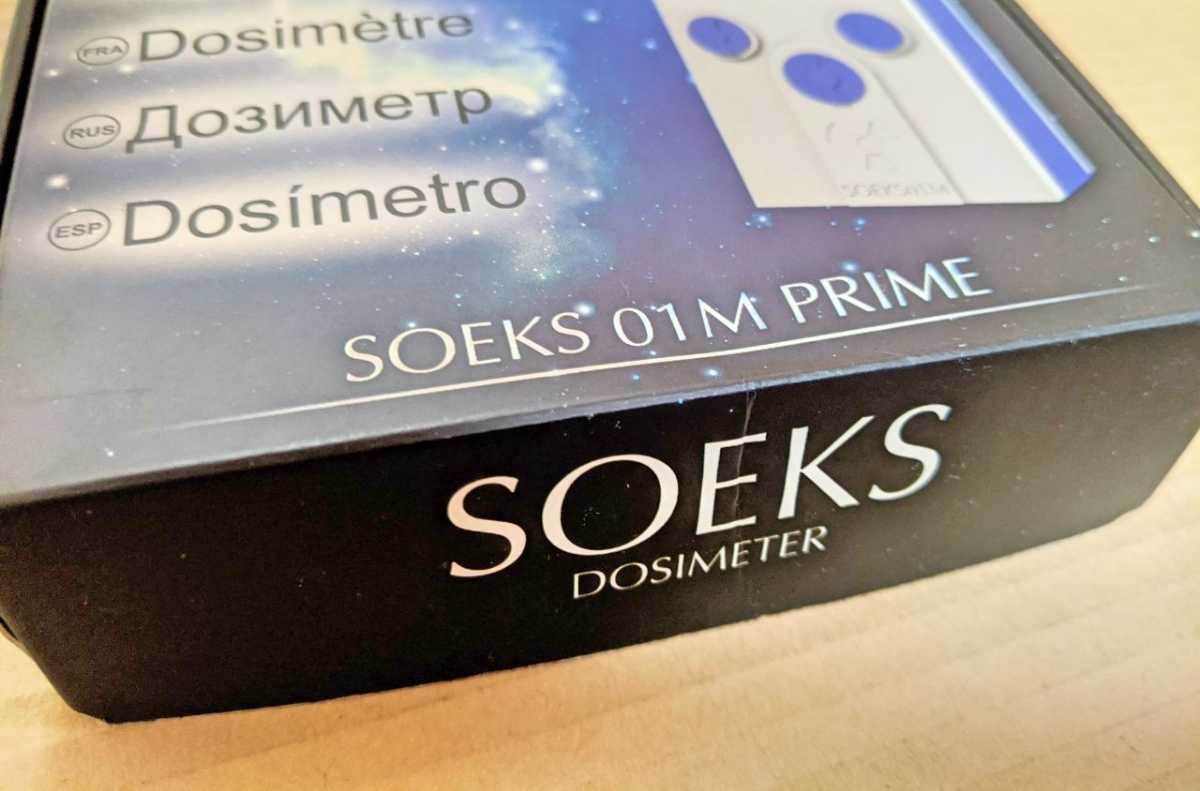 ガイガーカウンター SOEKS 放射線測定器 01-M SOEKS-01M 防災関連