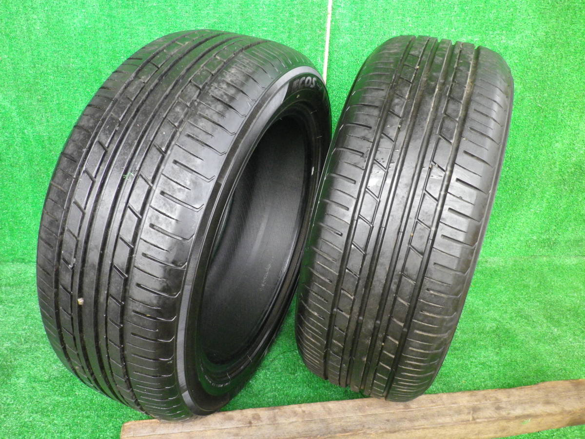 定番，大得価 【YOKOHAMA ECOS ES31 19年製造 215/50R17 バリ溝 美品