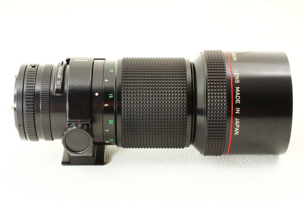 外観極上品◇Canonキヤノン New FD 300mm F4L◇レア 大口径望遠レンズ