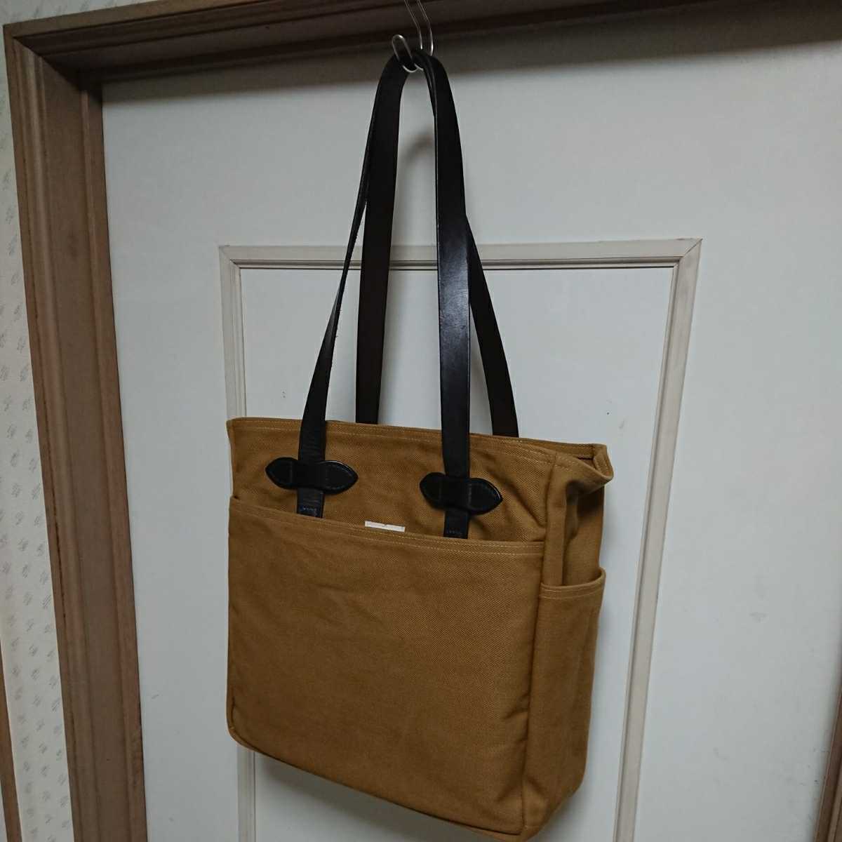 お買い得，品質保証 FILSON フィルソン TOTE BAG WITHOUT ZIPPER トートバッグ タン タグ有り(フィルソン)｜売買されたオークション情報、yahooの商品情報をアーカイブ公開 - オークファン その他