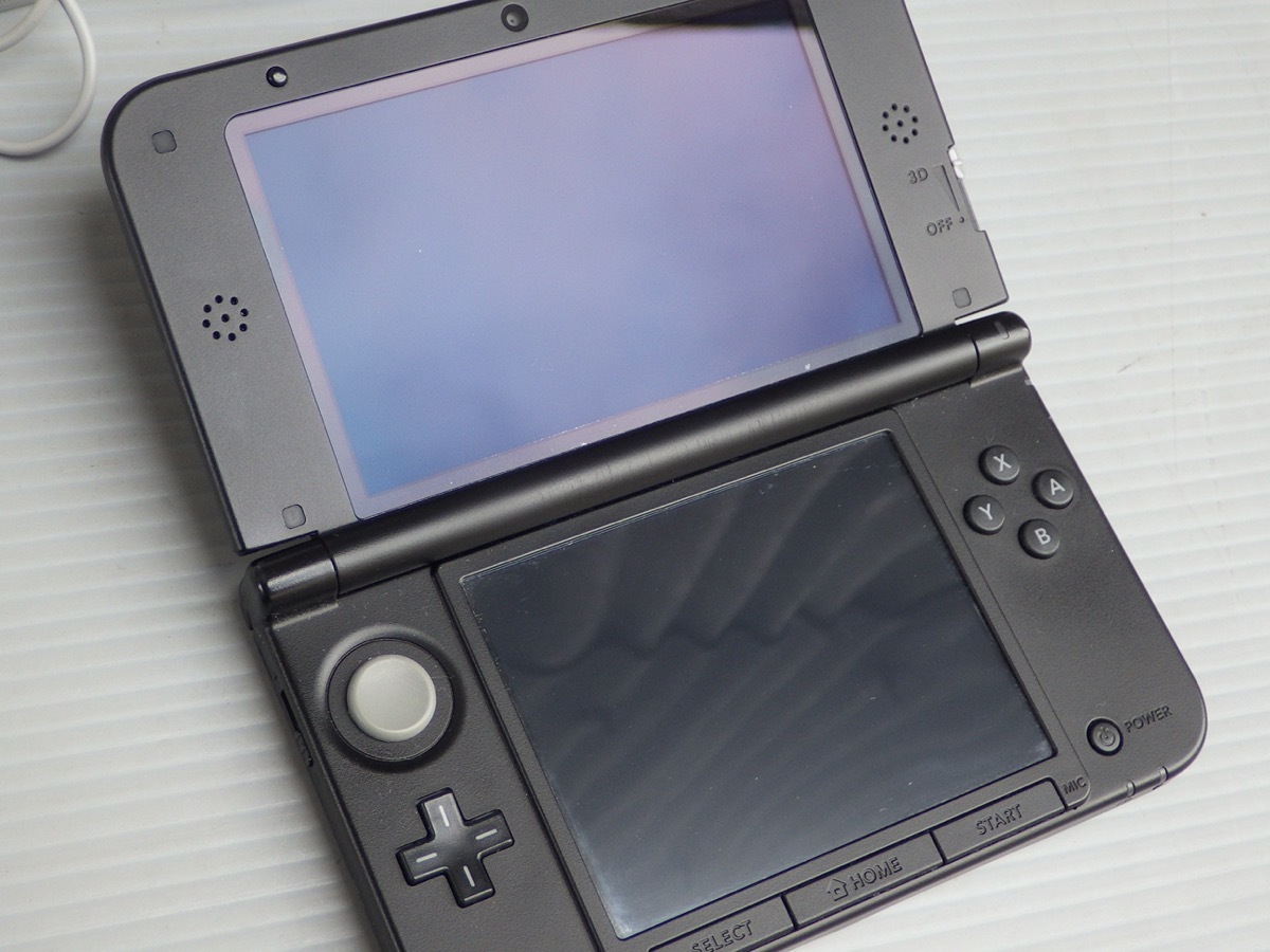 LL ニンテンドー3DS ブラック 本体 SPR-001 Nintendo 3DS 中古品 