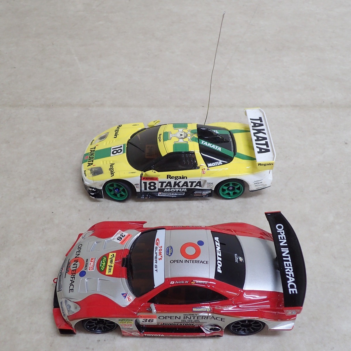 京商 ミニッツ MR-02 シャーシ レクサス/NSX ボディset 計2個 RC