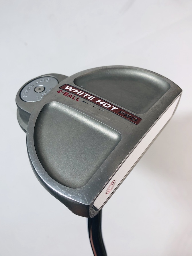 【大得価，人気セール】 ODYSSEY オデッセイ パター WHITE HOT PRO 2-BALL 2ボール FLAT CAT グリップ(オデッセイ)｜売買されたオークション情報、yahooの商品情報をアーカイブ公開 - オークファン 男性右きき用