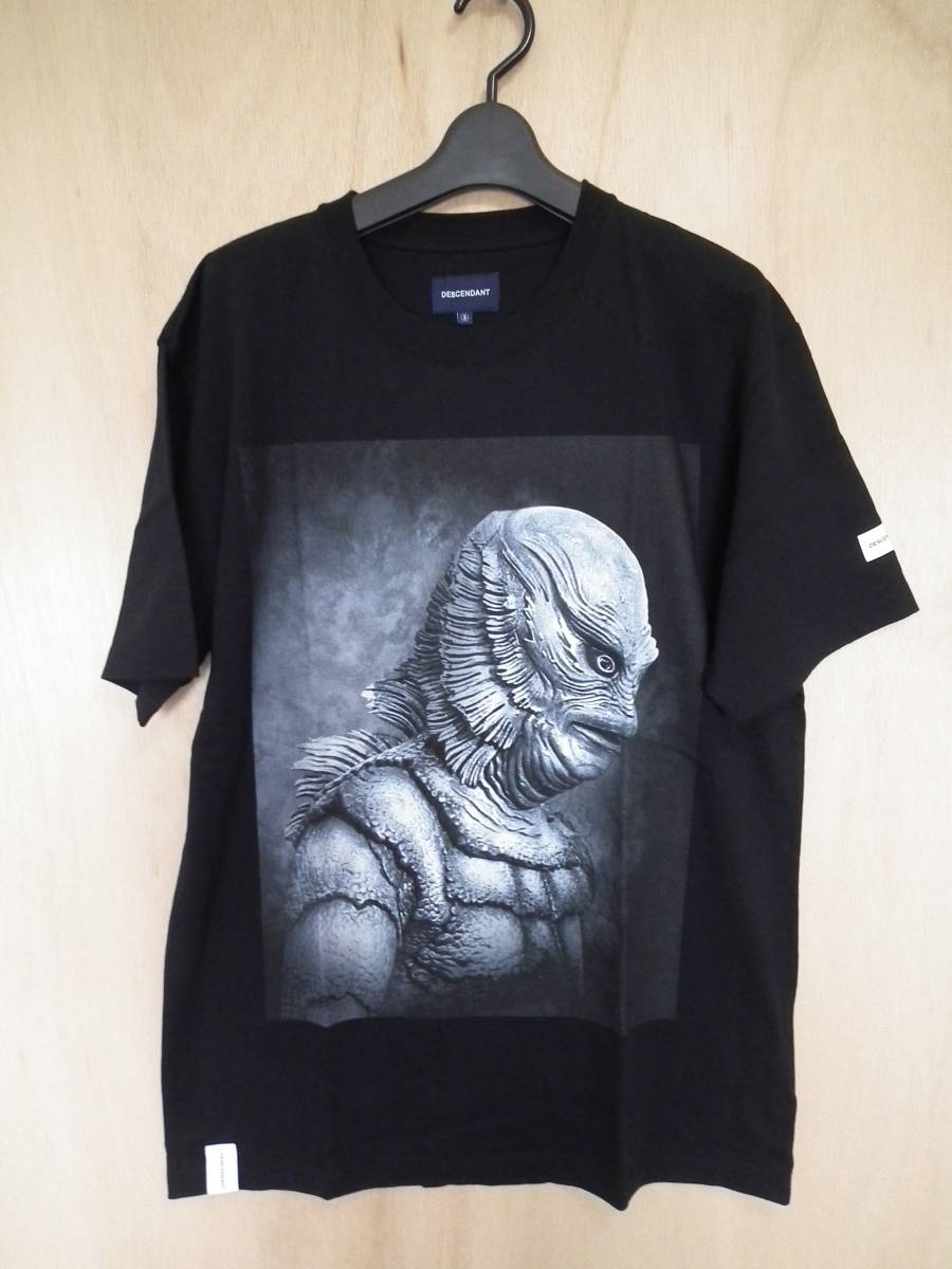 20SS DESCENDANT CREATURE FROM THE BLACK LAGOON CREW NECK SS 3 ディセンダント 半魚人 Tシャツ