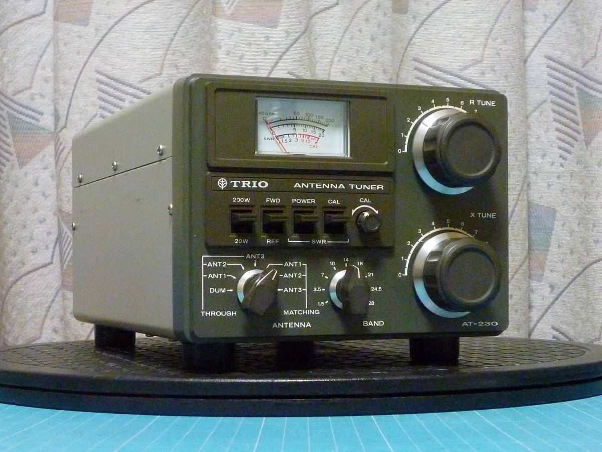 ☆TRIO/KENWOOD☆AT-230☆アンテナチューナー☆TS-520/TS-530/TS-820