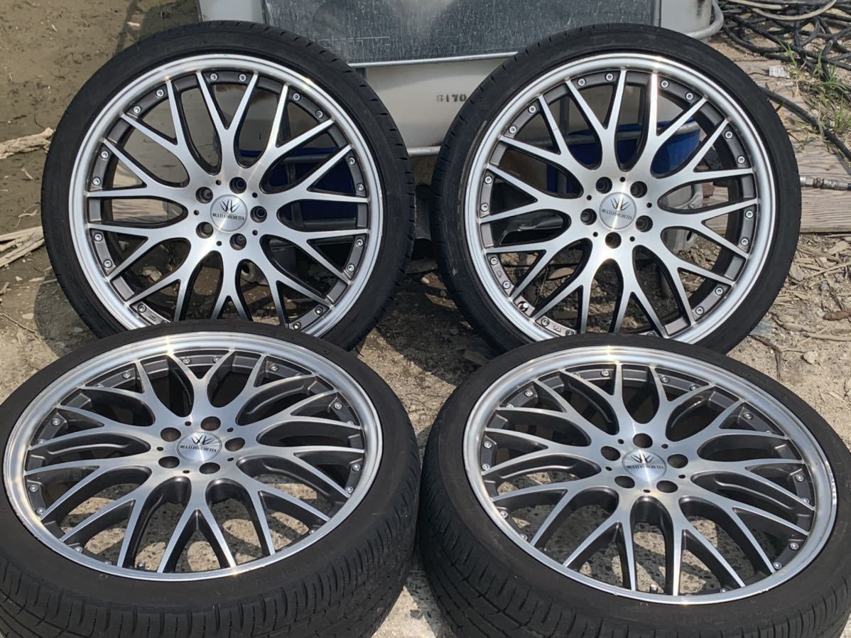 ロクサーニ MULTI FORCHETTA BADX 19×7.5J +48 114.3×5 + ECO TOUR