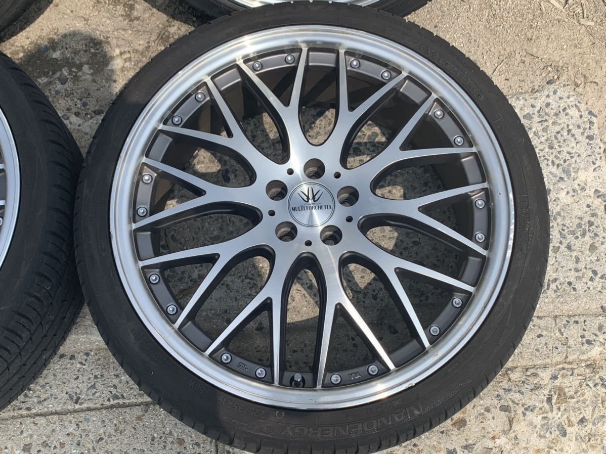 19インチ ロクサーニ ロクサーニ MULTI FORCHETTA BADX 19×7.5J +48 114.3×5 + ECO TOUR